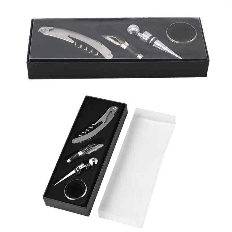 Matt Black Cartoard Box Vin Set