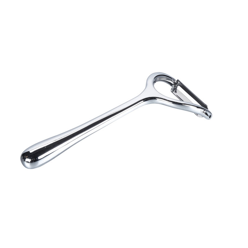 Lupilec z velikim lokom iz cinkove zlitine Rezilo iz nerjavečega jekla Lupilec zelenjave in sadja